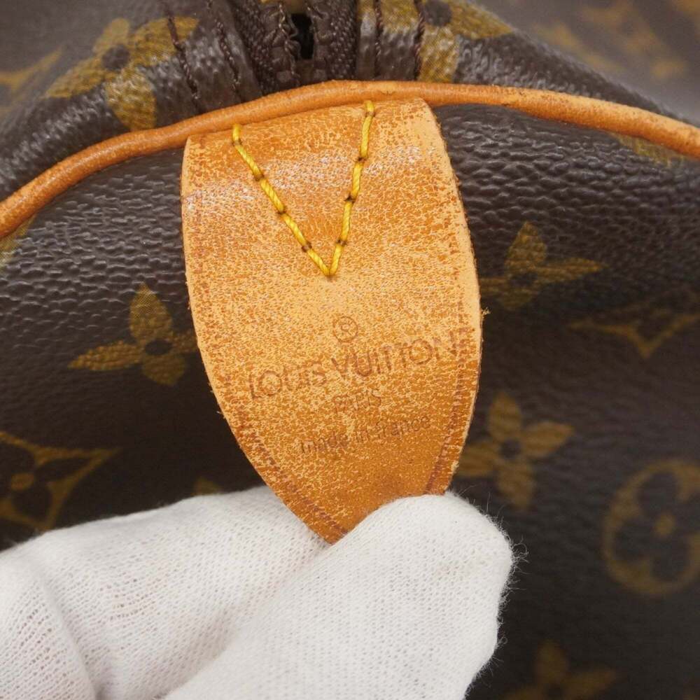Louis Vuitton Monogram Keepall 60 Boston Bag M41422 Brown Men's/Women's - Picture 5 of 13